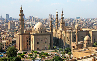 Große Moschee in der ägyptischen Hauptstadt Kairo!