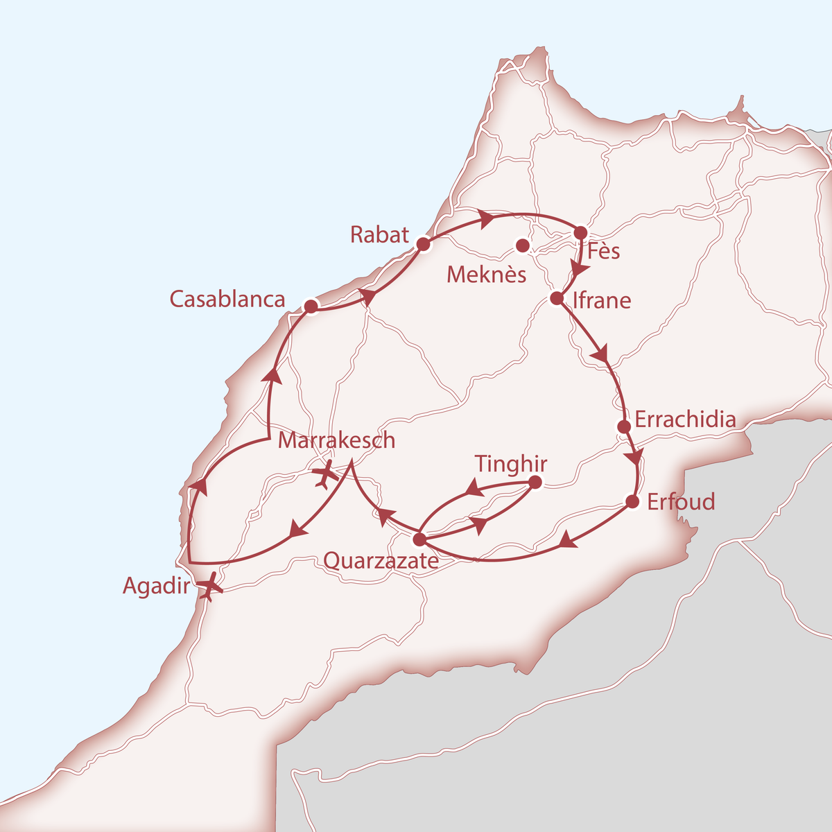 1. Bild Große Marokko Rundreise