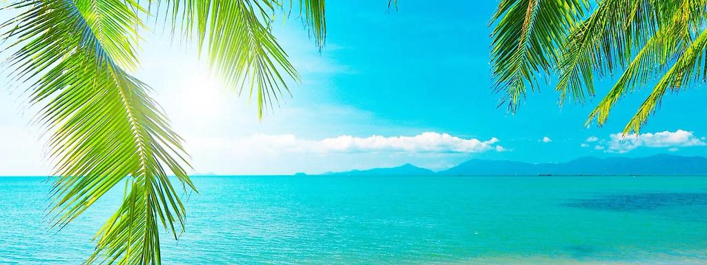 Blick auf das Rote Meer