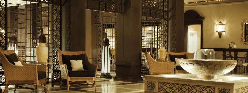 Elegantes Interior eines Luxushotels in Ägyptens