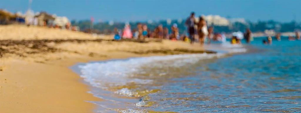 Strand von Sousse in Tunesien