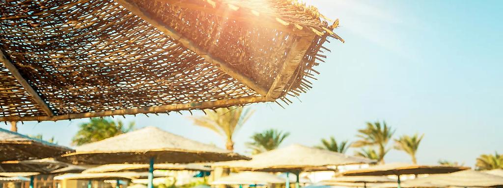 Strandschirm in Ägypten