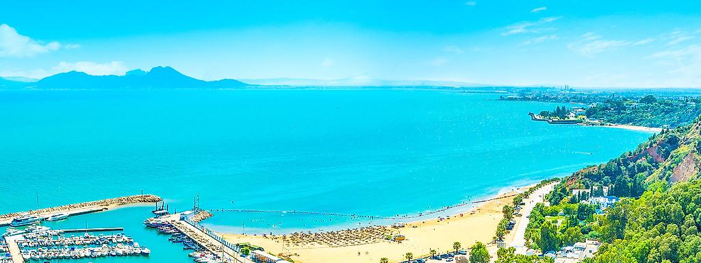 Blick aufs Meer im Tunesien Urlaub