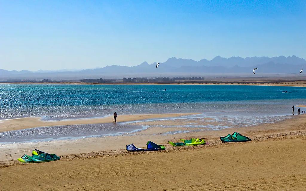 Strand von Soma Bay in Ägypten