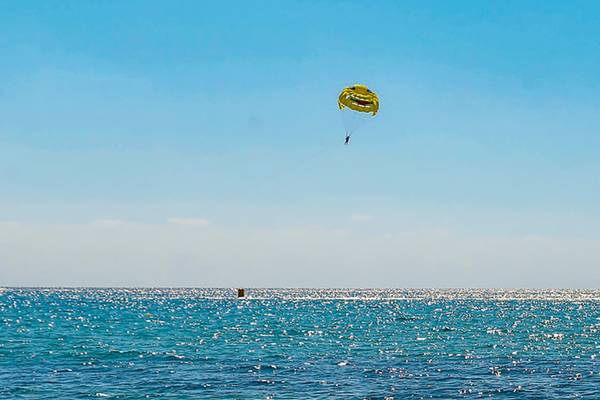 Blick aufs Meer von Hammamet