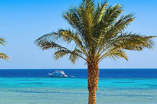 Blick aufs Meer von Marsa Alam