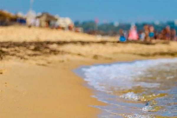 Strand von Sousse in Tunesien