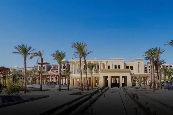 Blick auf das Al Kasr Sahl Hasheesh