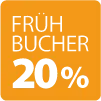 Frühbucher Icon mit 20% Rabatt