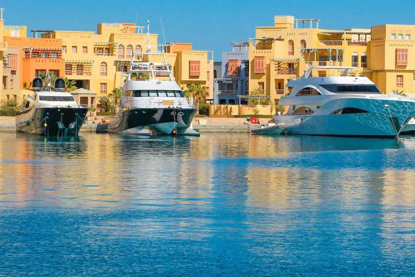 Yachthafen Abu Tig Marina in El Gouna